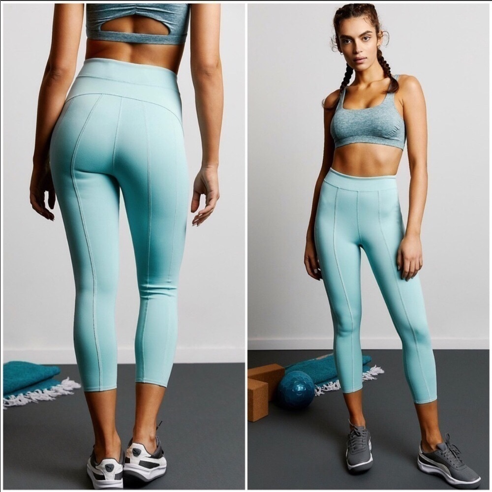 NEW Free People Hanelei High Rise Womenโs Workout Leggings Tights Sz XS